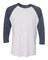 Next Level® Crewneck Triblend Three Quarter Raglan T-Shirt